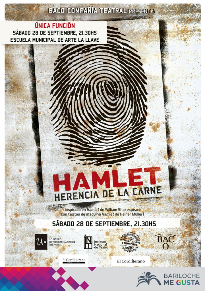 &Uacute;nica funci&oacute;n de 'Hamlet. Herencia de la carne'