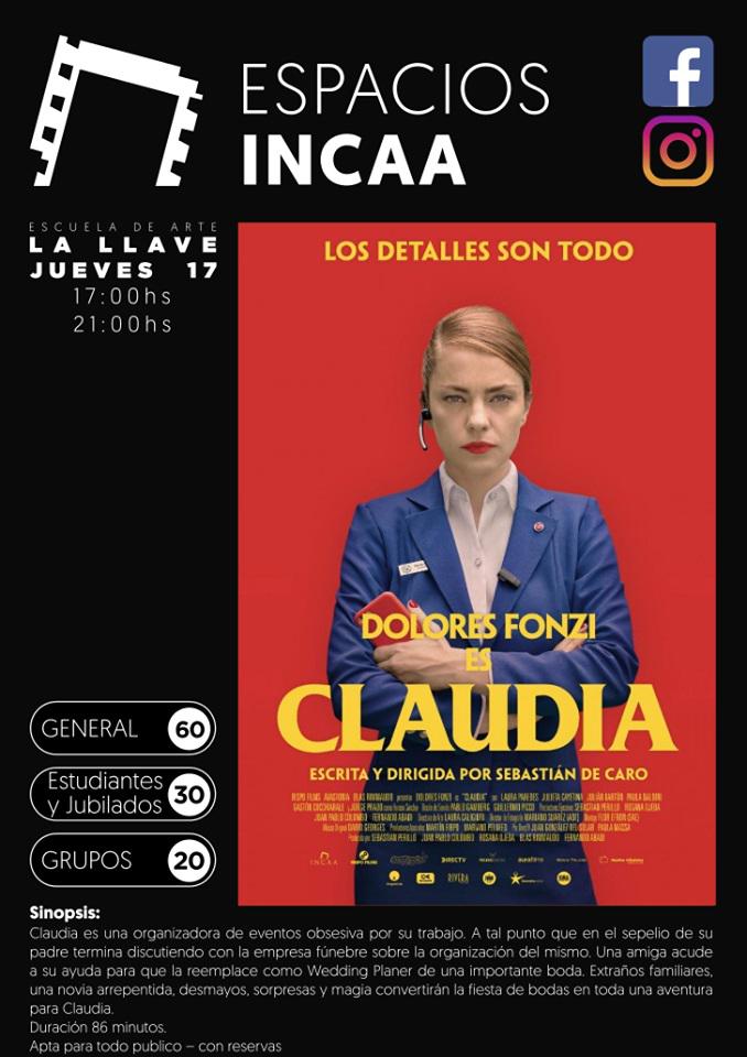 Cine en el Espacio INCAA La Llave