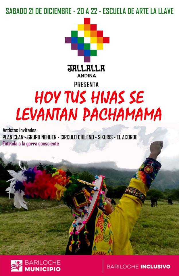 Hoy tus hijas se levantan Pachamama