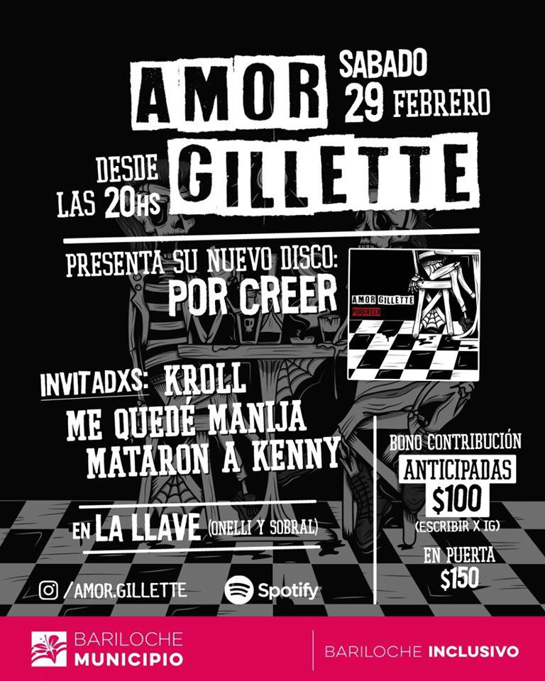 Amor Gillette presenta su nuevo disco 'Por creer'