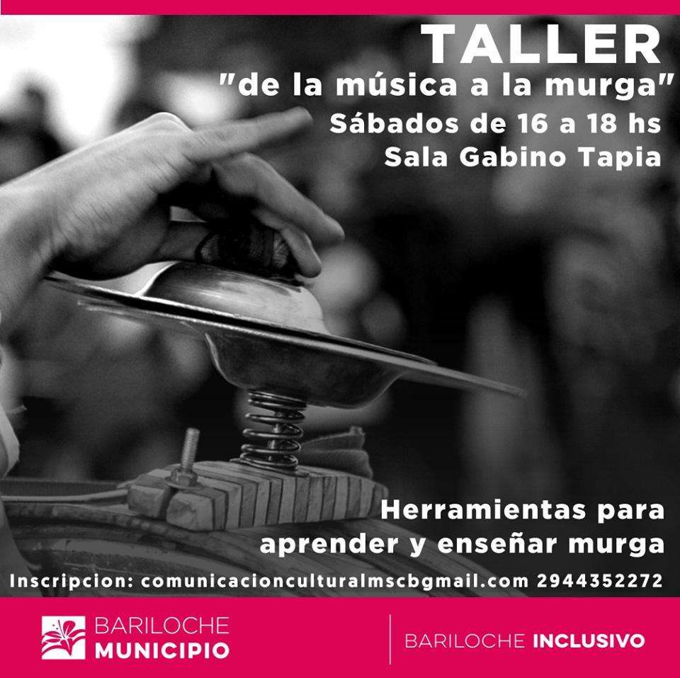 Taller 'de la m&uacute;sica a la murga'