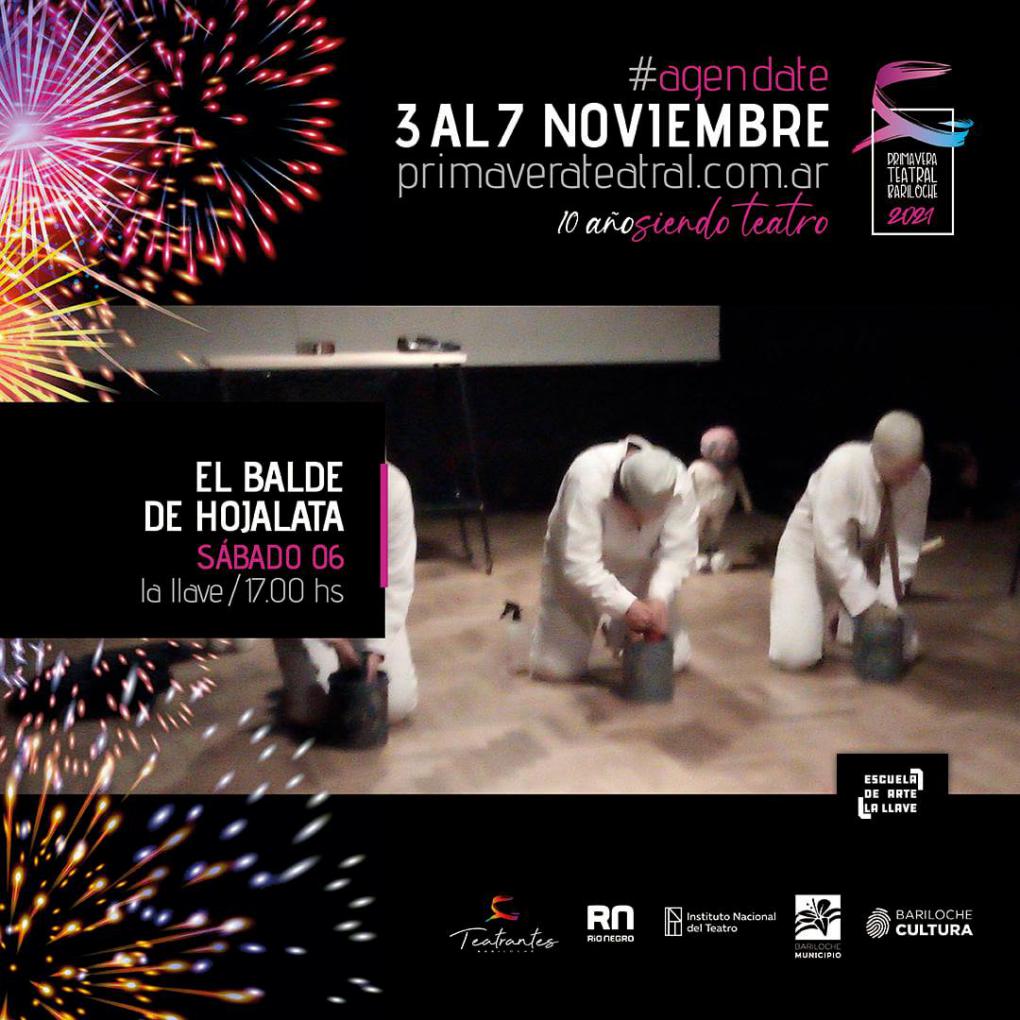 Primavera Teatral Bariloche 2021  &#10024; EL BALDE DE HOJALATA