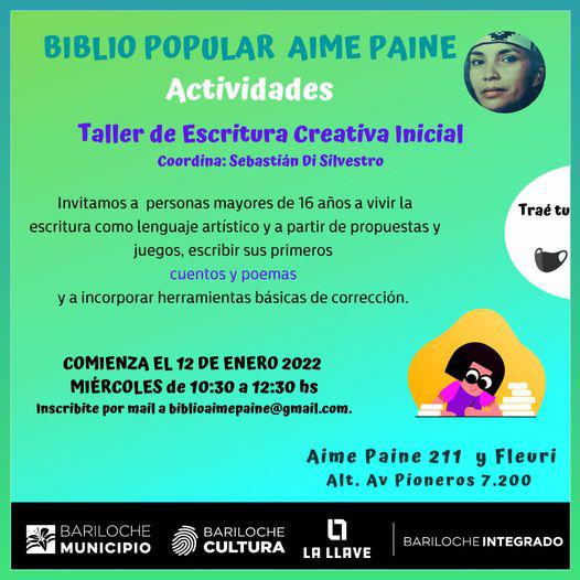 Taller de Escritura Creativa Inicial