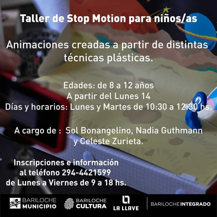 Taller de stop motion para ni&ntilde;os/as