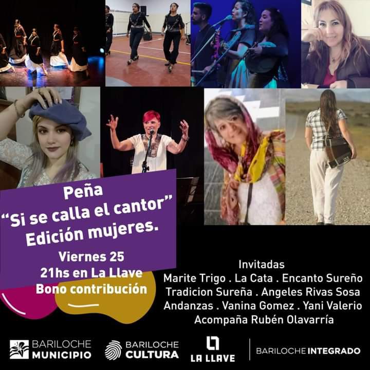 Pe&ntilde;a "Si se calla El cantor" - Edici&oacute;n mujeres