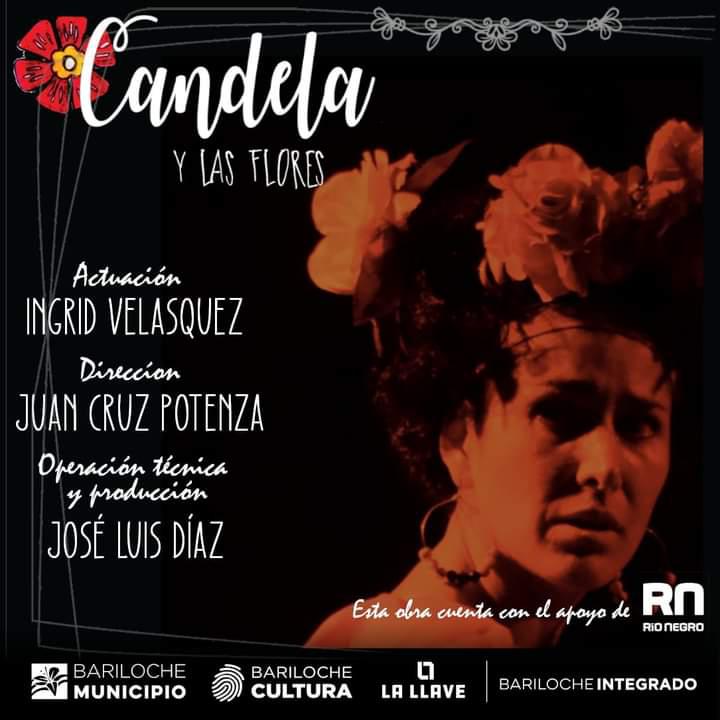 Candela y las flores