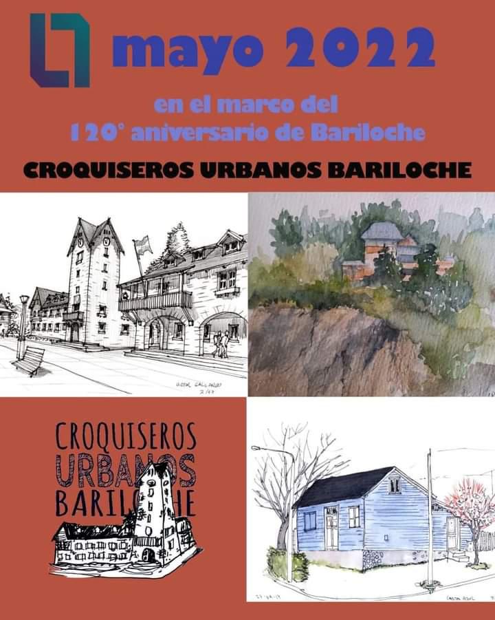 &Uacute;ltima semana para visitar la muestra de Croquiseros Bariloche en LA LLAVE