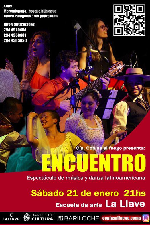  "Encuentro" un espect&aacute;culo de m&uacute;sica y danza latinoamericana
