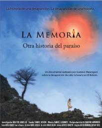      LA MEMORIA, OTRA HISTORIA DEL PARA&Iacute;SO  ESTRENO en BARILOCHE