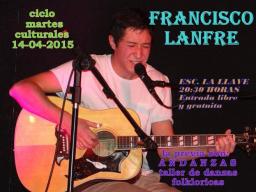 Martes Culturales recibe al joven m&uacute;sico Fran Lanfr&eacute;