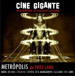 Metr&oacute;polis en ciclo de cine cl&aacute;sico de La Llave