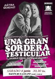  Una gran sordera testicular -obra de teatro