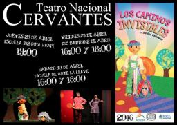 T&iacute;teres para ni&ntilde;os del Teatro Cervantes en Bariloche