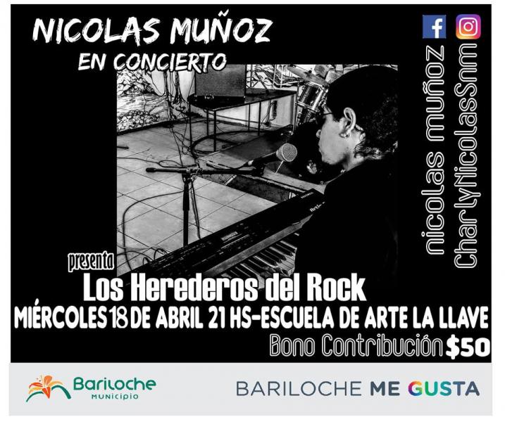 Nicolas Mu&ntilde;oz y Los herederos del Rock