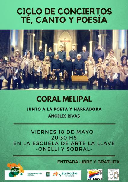 Ciclos de T&eacute;, Canto y Poes&iacute;a: Concierto del Coral Melipal