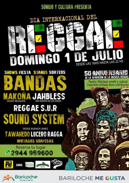 Celebraci&oacute;n dia internacional del Reggae