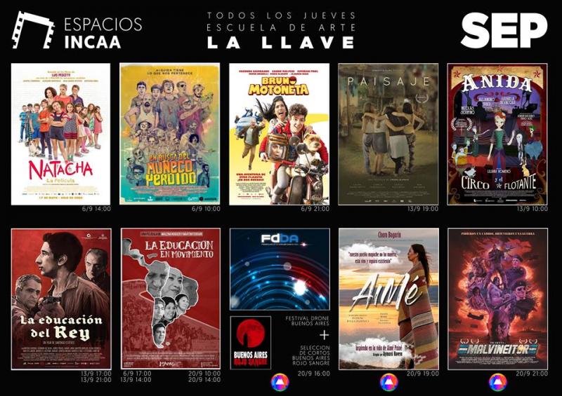 Cine en el Espacio INCAA La Llave