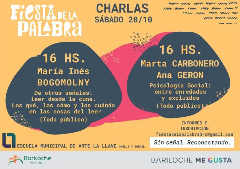 Fiesta de la Palabra 2018 - Charlas