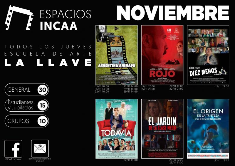 Cine en el Espacio INCAA La Llave