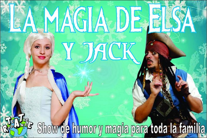 Ciclo de espect&aacute;culos infantiles: Teatro Rodante presenta 'La magia de Elsa y Jack'