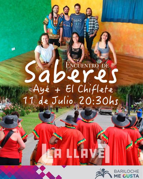 Encuentro de saberes - Ay&eacute; + El chiflete