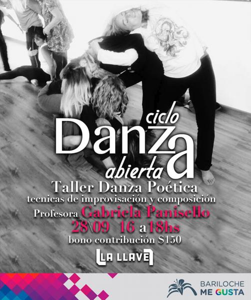 Ciclo Danza abierta: Taller danza po&eacute;tica