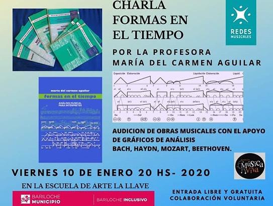 Charla: 'Formas en el tiempo'