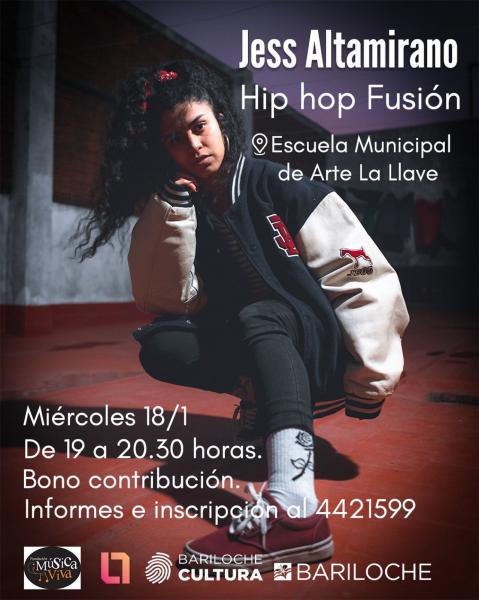 Hip hop fusi&oacute;n de la mano de Jess Altamirano,