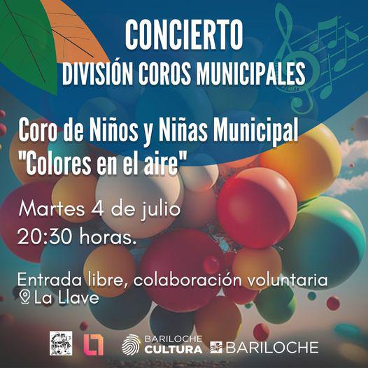 CONCIERTOS DE LA DIVISI&Oacute;N COROS MUNICIPALES