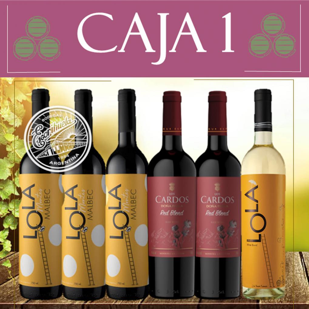 Caja 1 Seleccion de Vinos  promo $ 1.680