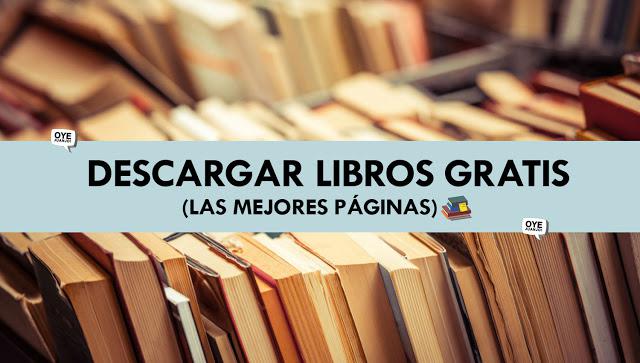 Todas las webs para descargar libros gratis en espa&ntilde;ol