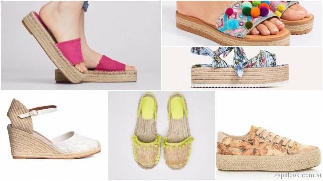 Zapatos de moda primavera verano 2018