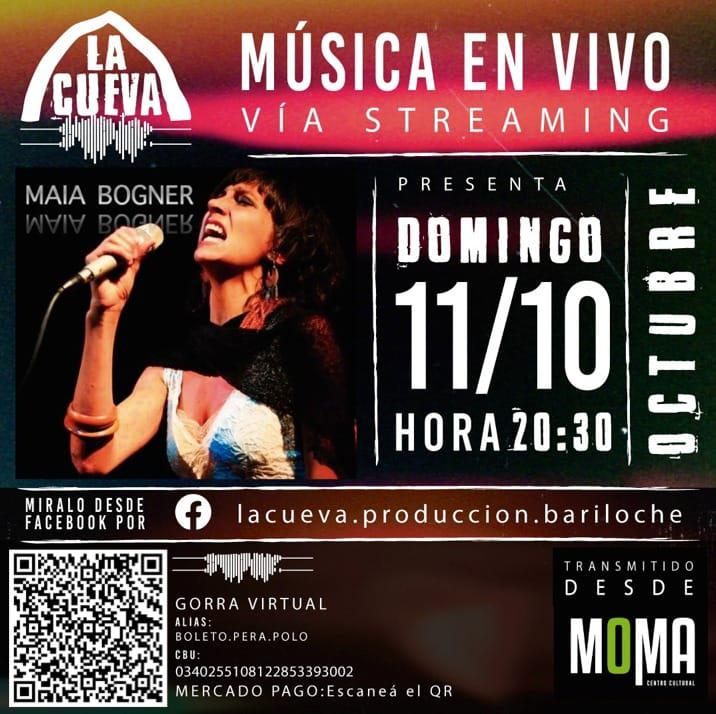 La Cueva presenta a Maia Bogner Live streaming
