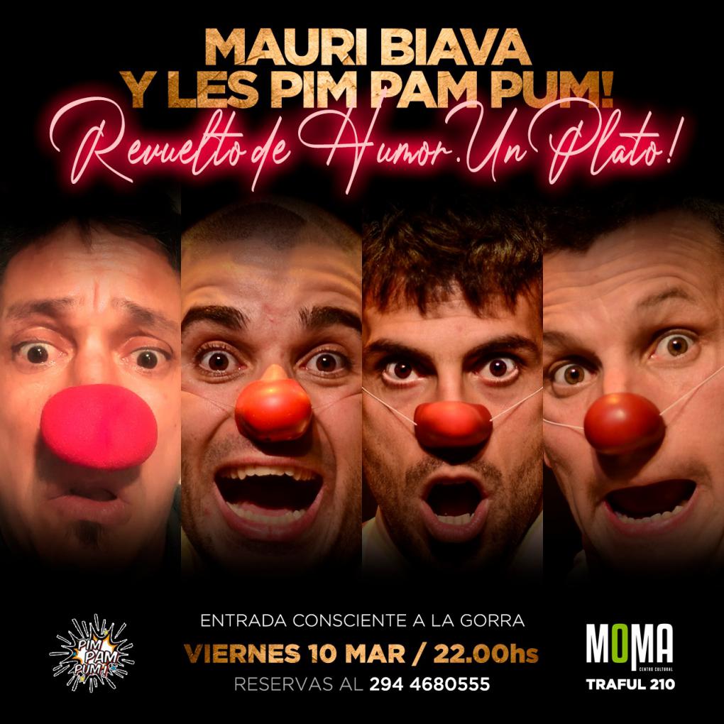 "REVUELTO DE HUMOR. UN PLATO! : Mauri Biava y Les Pim Pam Pum!&#128165;