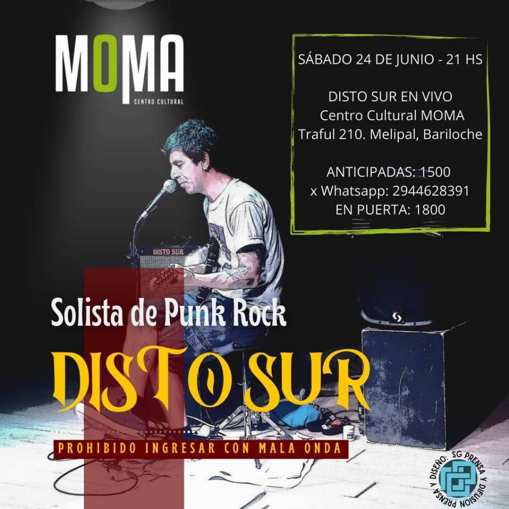 DISTO SUR Solista de Punk Rock