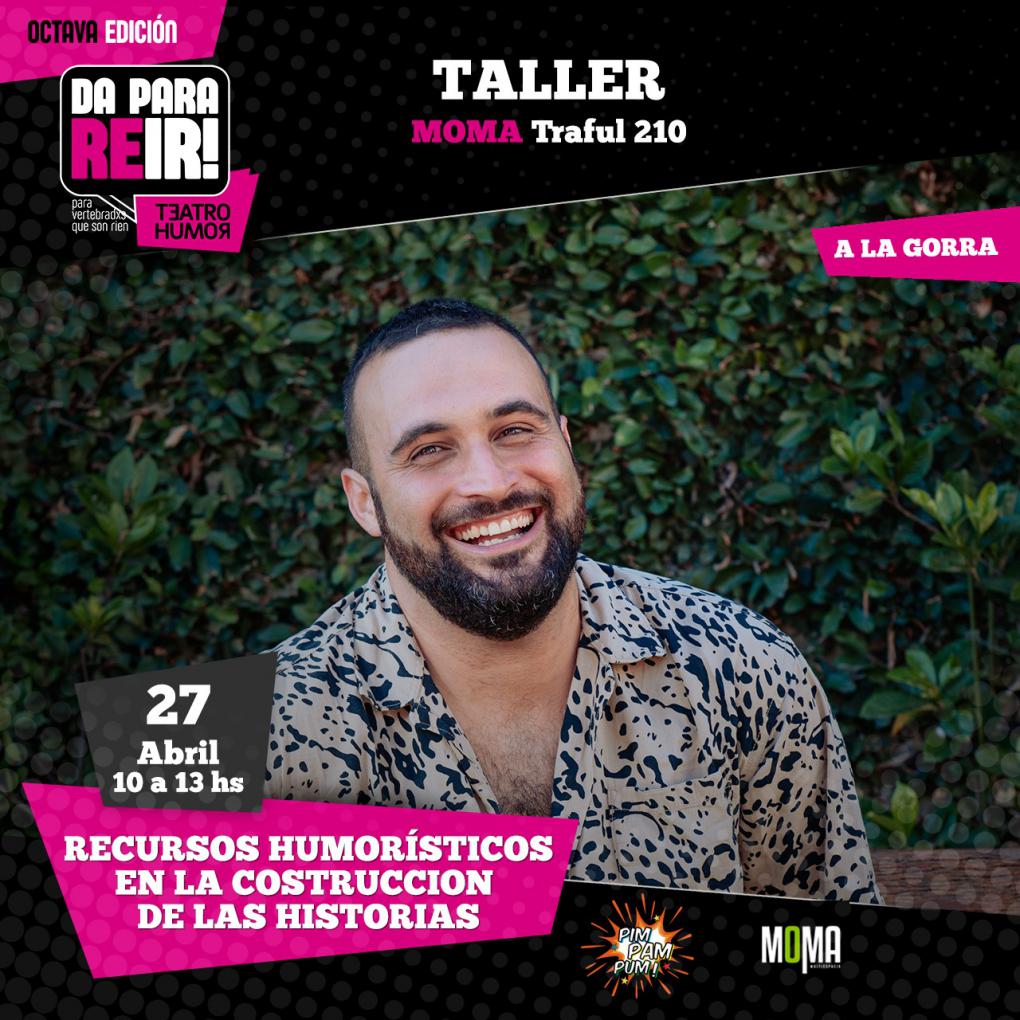 Taller: Recursos humor&iacute;sticos en la construcci&oacute;n de las historias 