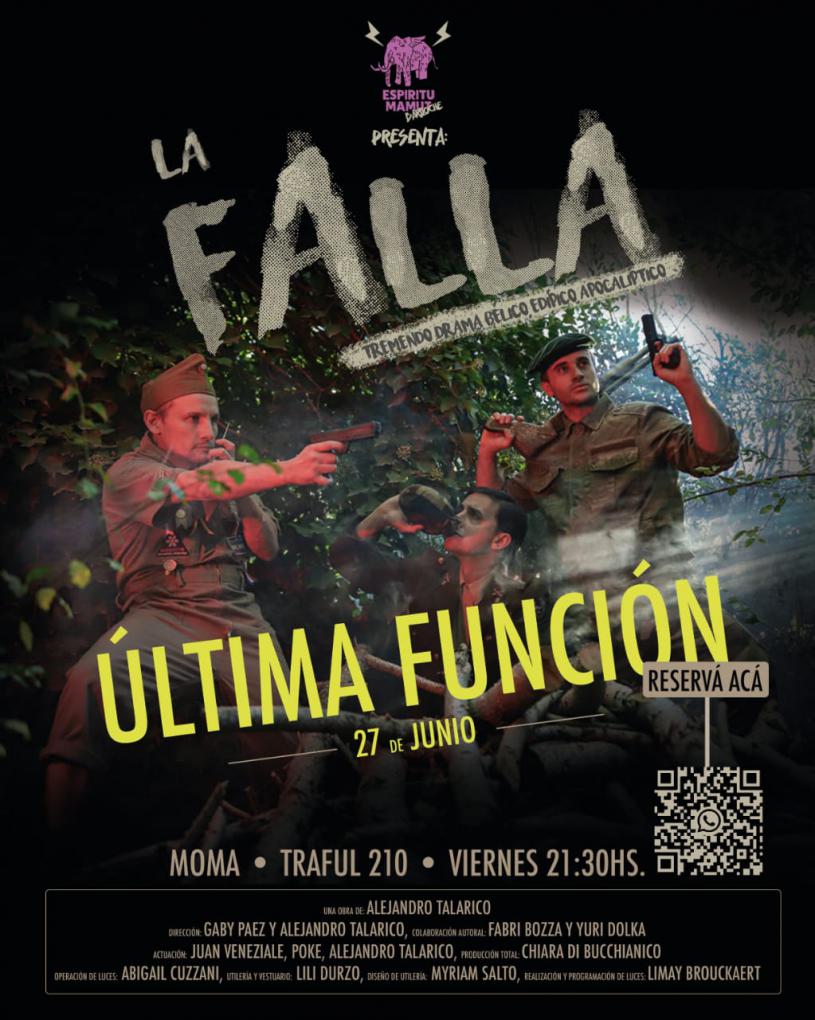 La falla. Ultima funcion