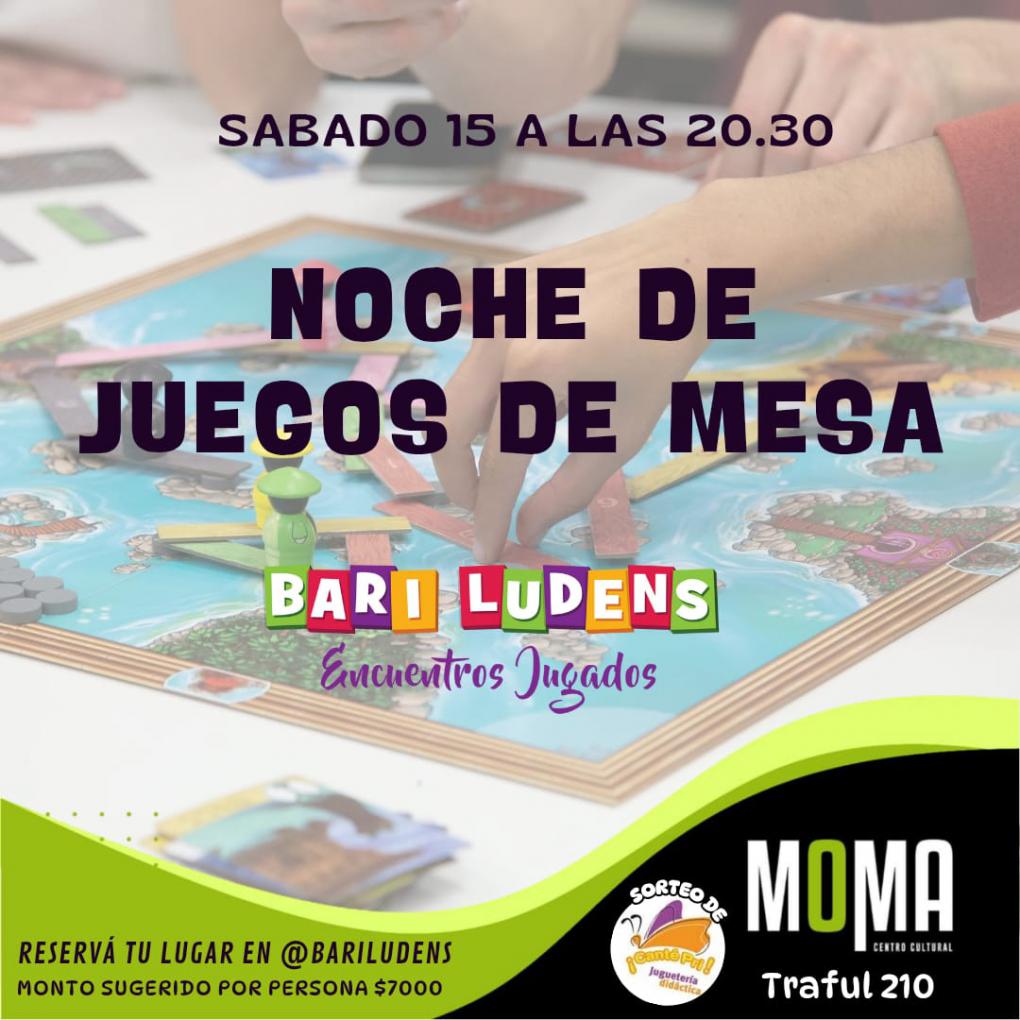 Bariludens. Noche de juegos