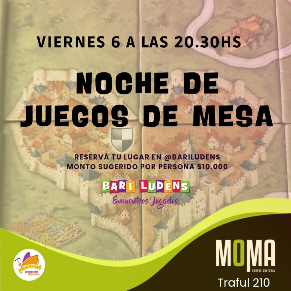 Bariludens. Noche de juegos