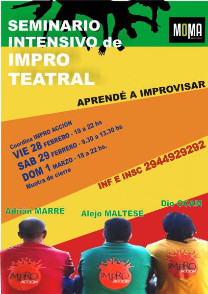 Seminario Intensivo de Improvisaci&oacute;n Teatral