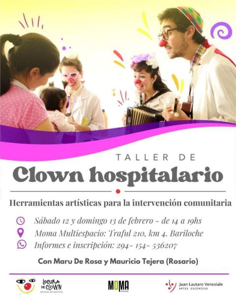 Taller intensivo de clown hospitalario