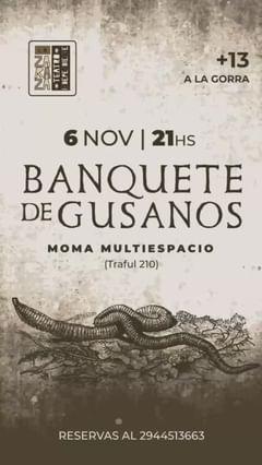 BANQUETE DE GUSANOS