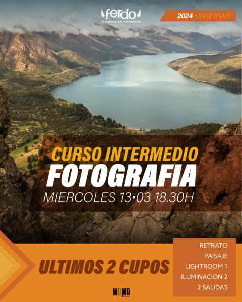 Curso INTERMEDIO de fotograf&iacute;a