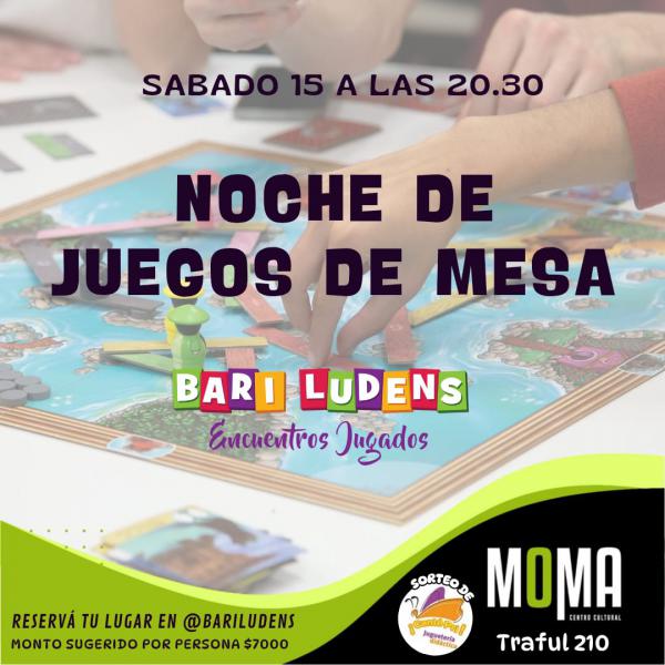 Bariludens. Noche de juegos