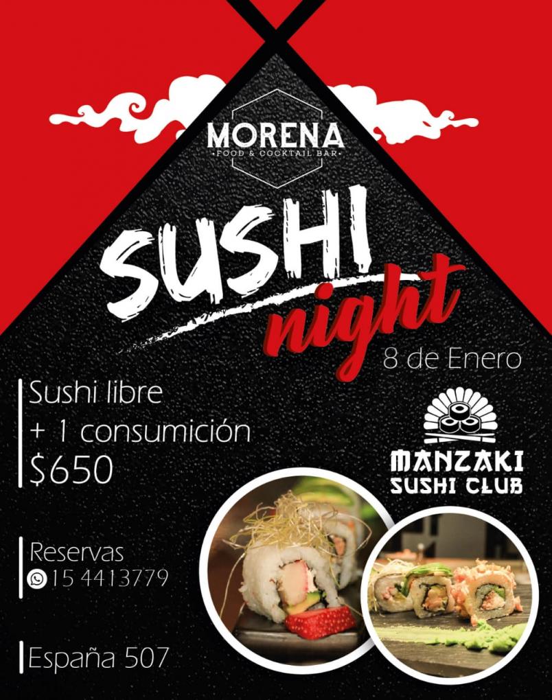 Morena &middot; Food & Cocktail Bar ~ SUSHI NIGHT