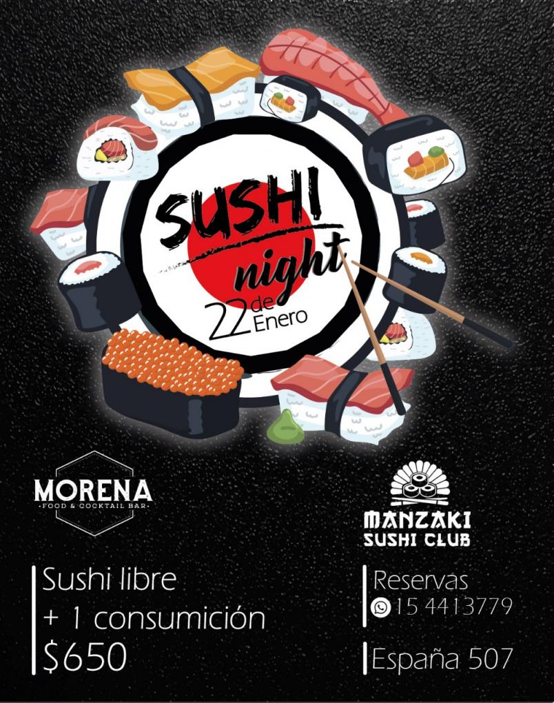 Morena &middot; Food & Cocktail Bar ~ SUSHI NIGHT III