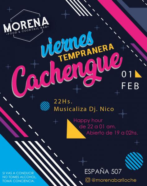 Viernes Tempranera Cachengue en Morena
