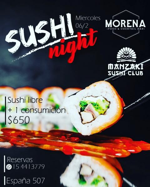 Morena &middot; Food & Cocktail Bar ~ SUSHI LIBRE