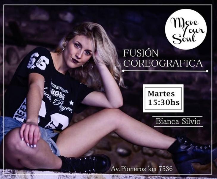 Clases de FUSI&Oacute;N COREOGRAFICA con Bianca Silvio