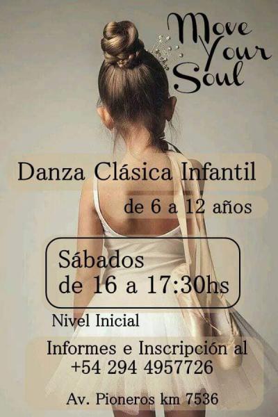 Danza Cl&aacute;sica Infantil en Move Your Soul